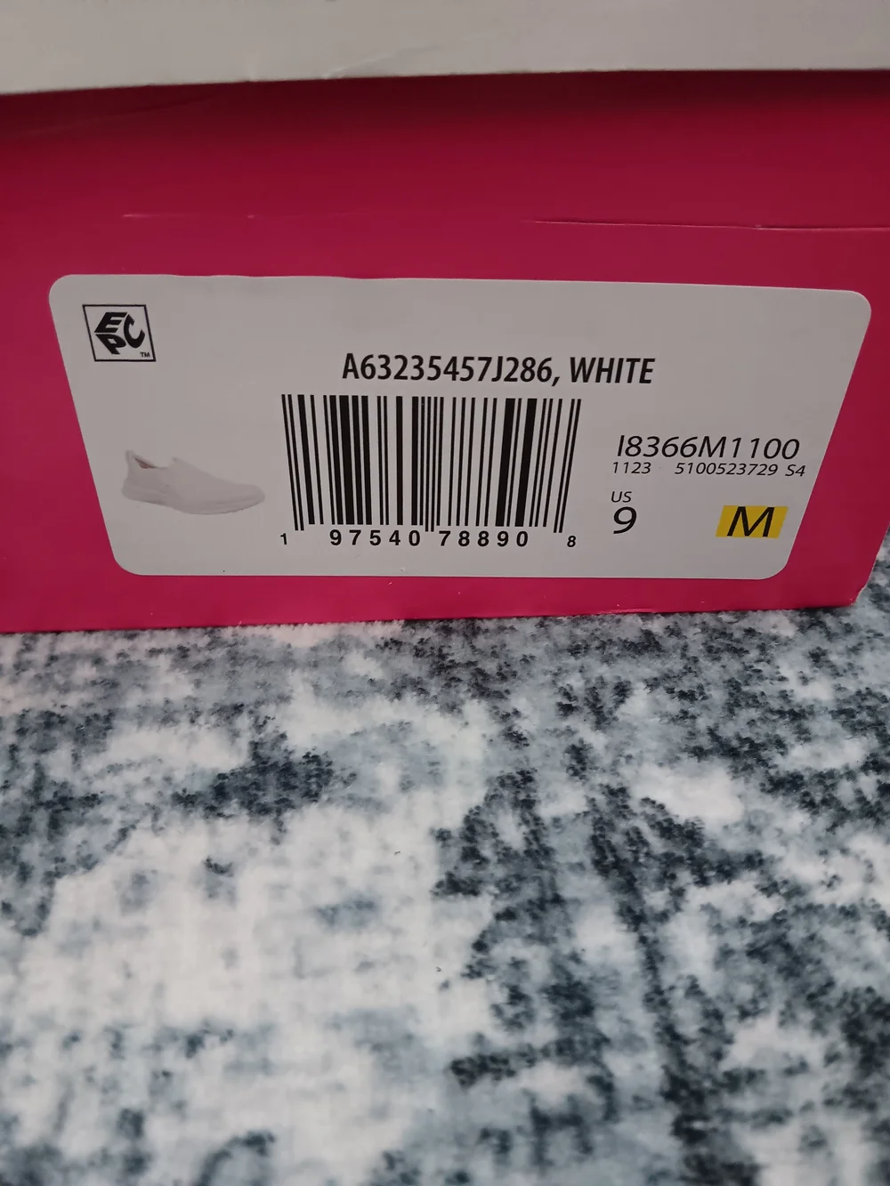 Ryka Women’s Slip-On Walking Shoes in White Size 9